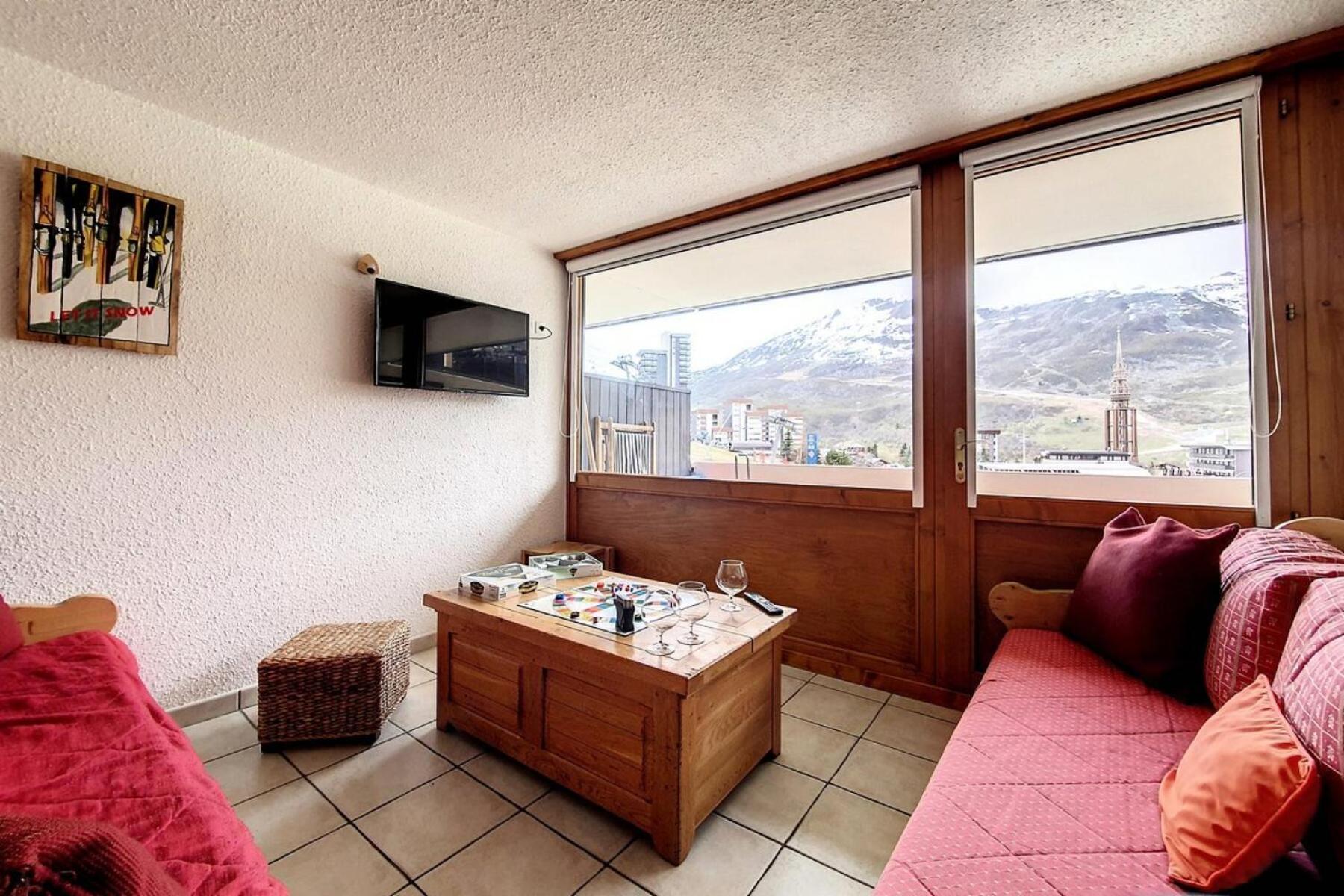 Residence Aravis - Appartement Spacieux - Skis Aux Pieds - Balcon Vue Station Mae-0244 Saint-Martin-de-Belleville Dış mekan fotoğraf